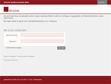 Tablet Screenshot of eportal.aufbaustudium.at